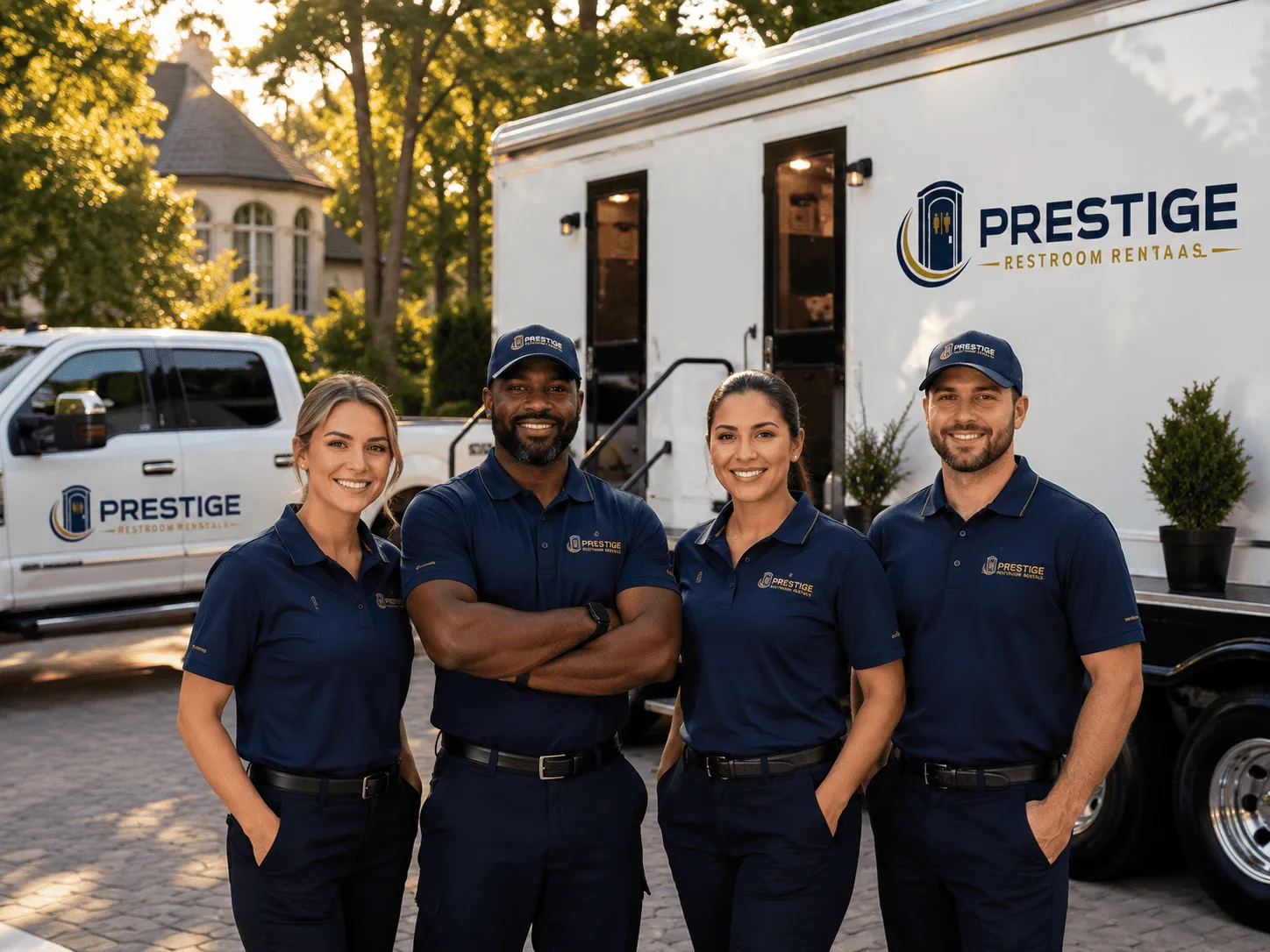 Trusted Luxury Portable Restrooms company in Springbrook, IA